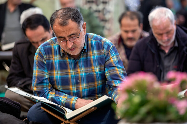 Photos: Quranic recitation gathering at Imam Reza Shrine in Ramadan