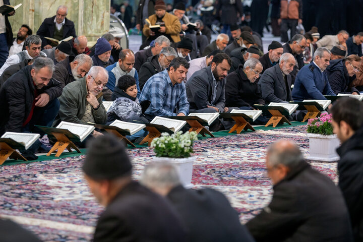 Photos: Quranic recitation gathering at Imam Reza Shrine in Ramadan