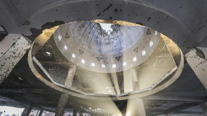 Photos: More than thousand mosques destroyed in Gaza