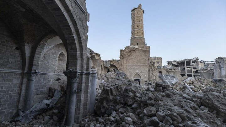 Photos: More than thousand mosques destroyed in Gaza
