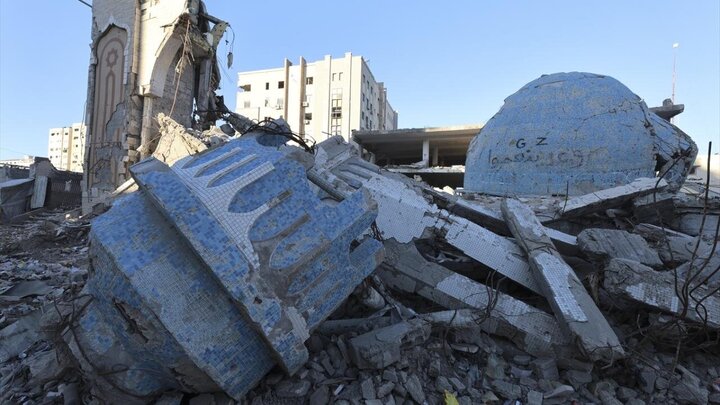 Photos: More than thousand mosques destroyed in Gaza
