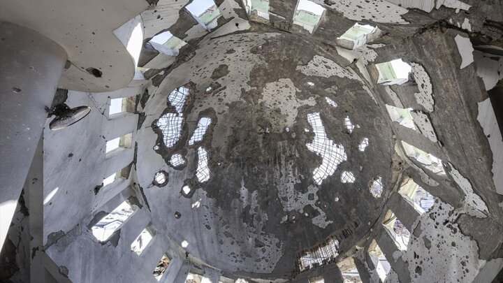 Photos: More than thousand mosques destroyed in Gaza