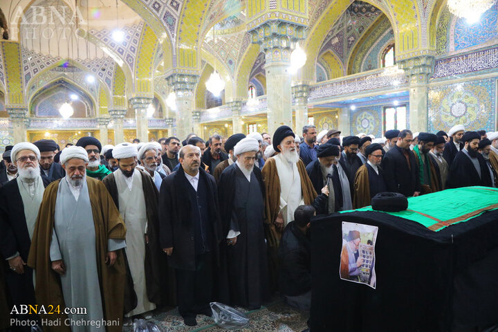 تشییع پیکر قم