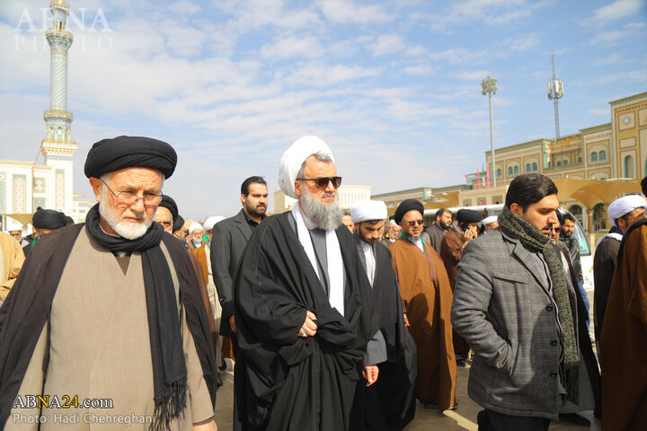 تشییع پیکر قم
