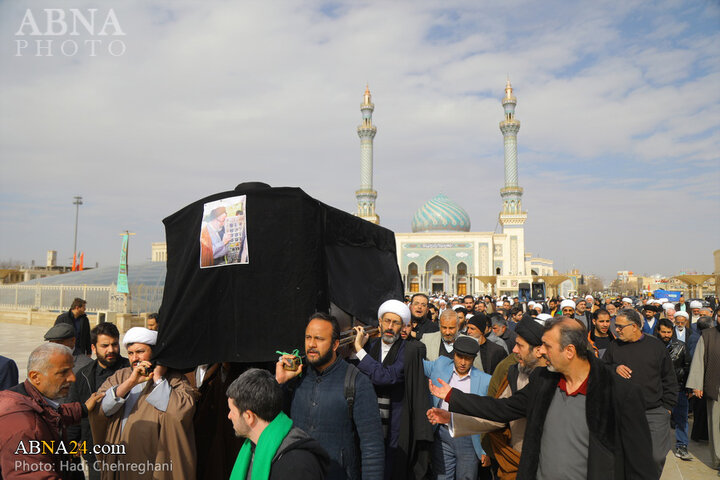تشییع پیکر قم