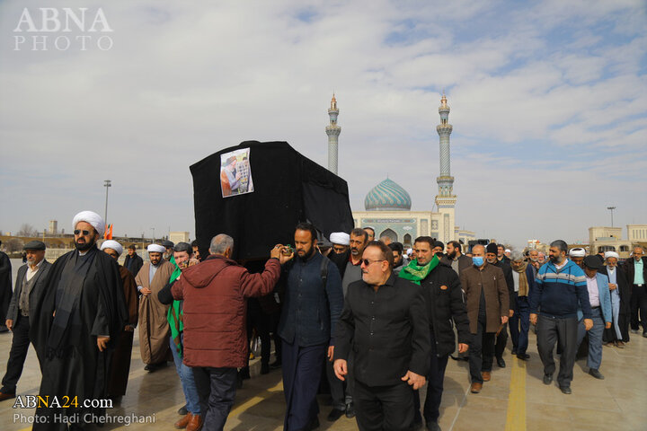 تشییع پیکر قم
