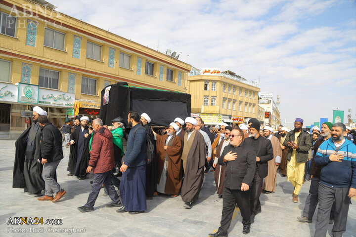 تشییع پیکر قم