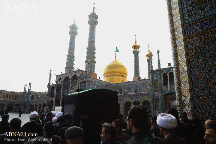 تشییع پیکر قم