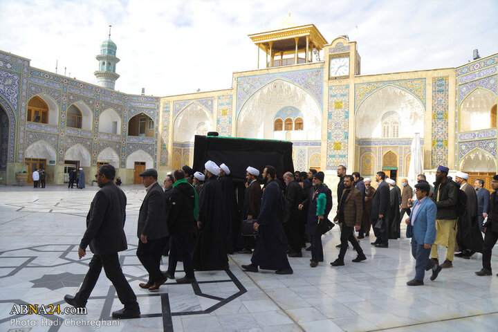 تشییع پیکر قم