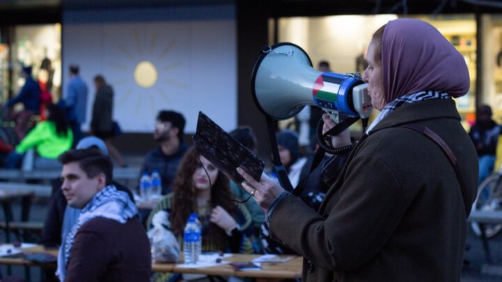 Photos: Supporting people of Gaza at street Iftar ceremony in Eindhoven, Netherlands