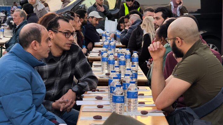 Photos: Supporting people of Gaza at street Iftar ceremony in Eindhoven, Netherlands