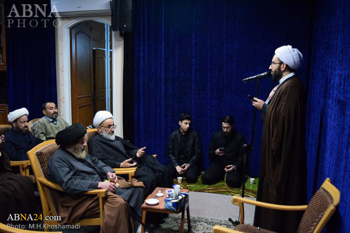 Photos: Mourning ceremony for demise of Hazrat Khadija held at Ayatollah Karimi Jahromi's office