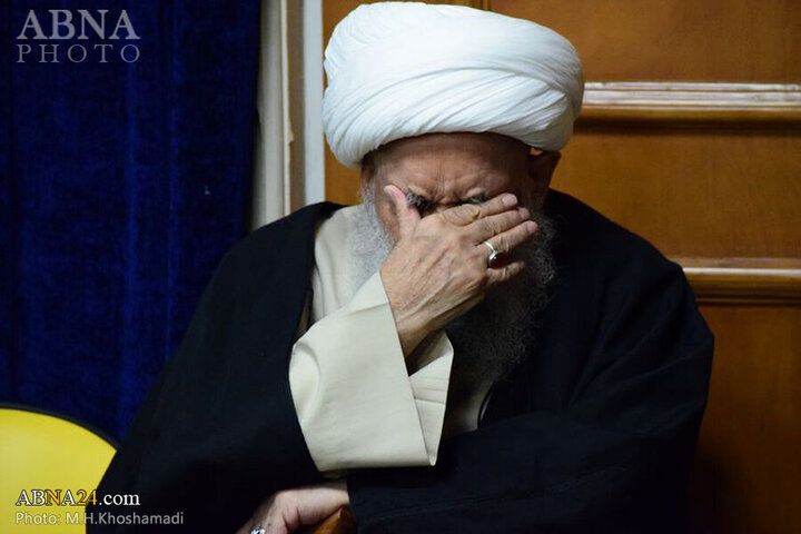 Photos: Mourning ceremony for demise of Hazrat Khadija held at Ayatollah Karimi Jahromi's office