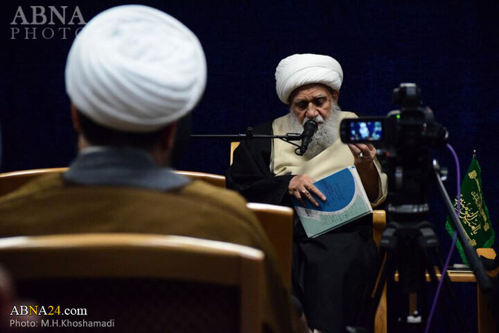 Photos: Mourning ceremony for demise of Hazrat Khadija held at Ayatollah Karimi Jahromi's office
