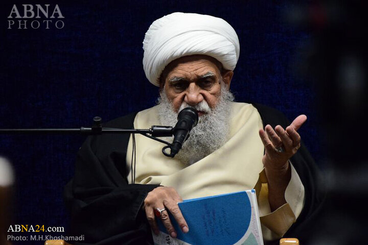 Photos: Mourning ceremony for demise of Hazrat Khadija held at Ayatollah Karimi Jahromi's office