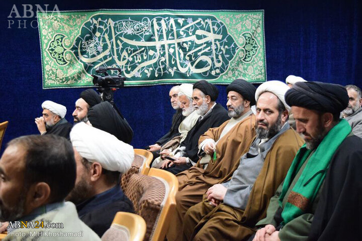 Photos: Mourning ceremony for demise of Hazrat Khadija held at Ayatollah Karimi Jahromi's office