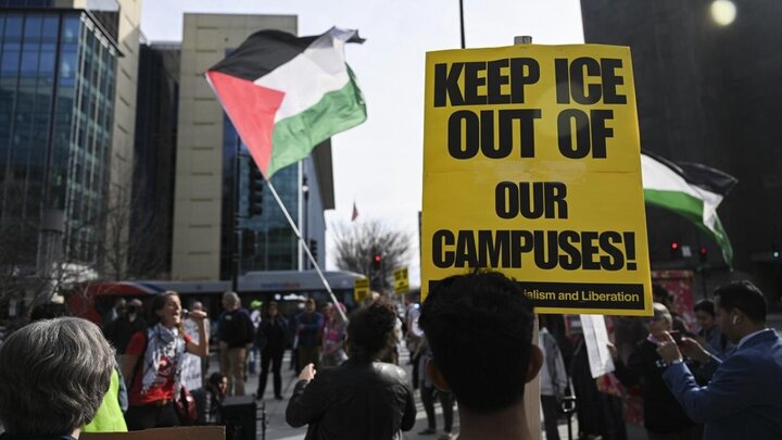 Photos: Protests in NYC, Washington against arrest of activist Mahmoud Khalil