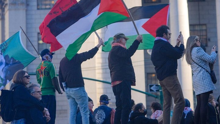 Photos: Protests in NYC, Washington against arrest of activist Mahmoud Khalil