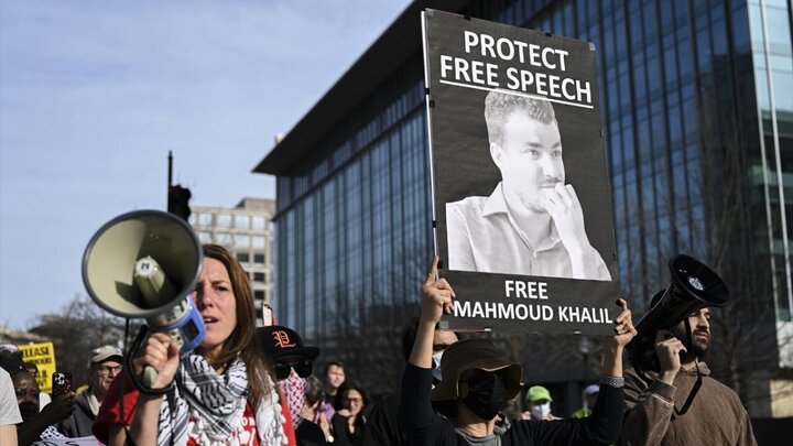Photos: Protests in NYC, Washington against arrest of activist Mahmoud Khalil