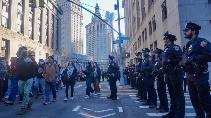 Photos: Protests in NYC, Washington against arrest of activist Mahmoud Khalil