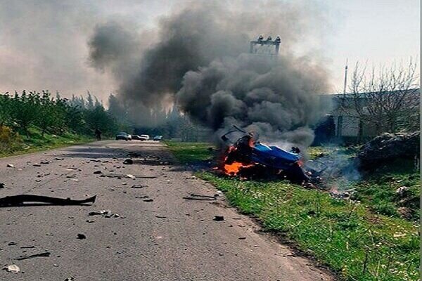 Israeli regime's drone targets a vehicle in southern Lebanon