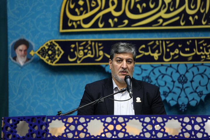 Photos: Mourning ceremony of Hazrat Khadija held at Hazrat Masoumeh holy shrine