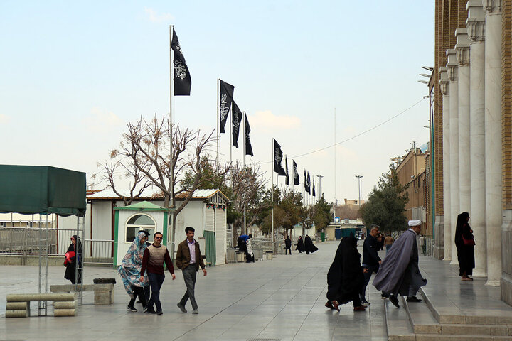 Photos: Mourning ceremony of Hazrat Khadija held at Hazrat Masoumeh holy shrine