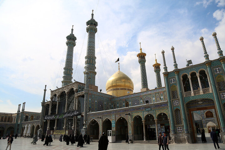 Photos: Mourning ceremony of Hazrat Khadija held at Hazrat Masoumeh holy shrine