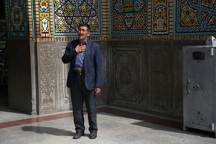 Photos: Mourning ceremony of Hazrat Khadija held at Hazrat Masoumeh holy shrine