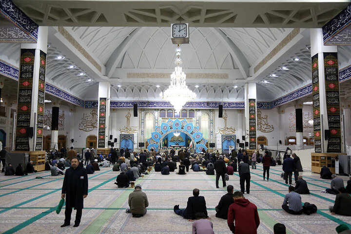 Photos: Mourning ceremony of Hazrat Khadija held at Hazrat Masoumeh holy shrine