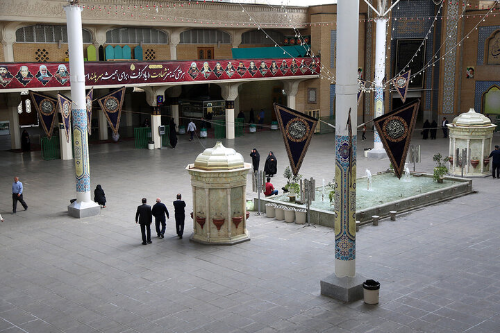 Photos: Mourning ceremony of Hazrat Khadija held at Hazrat Masoumeh holy shrine