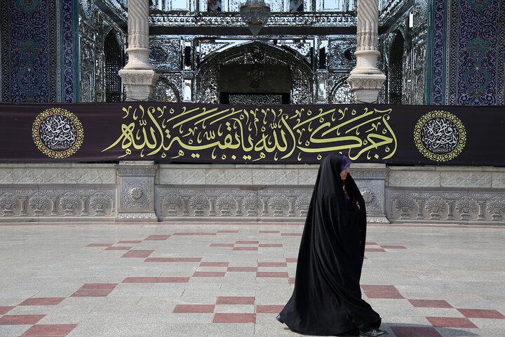 Photos: Mourning ceremony of Hazrat Khadija held at Hazrat Masoumeh holy shrine