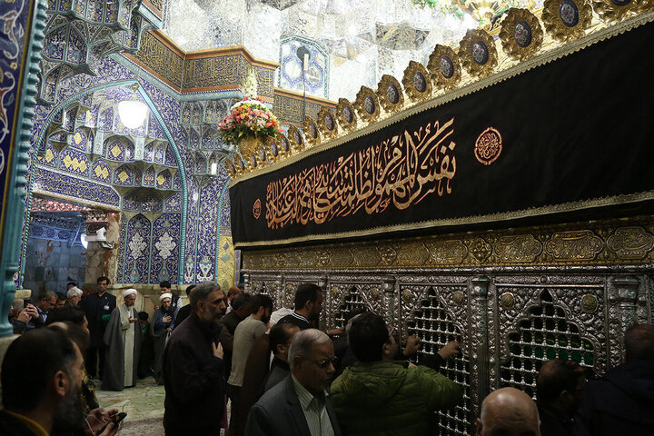 Photos: Mourning ceremony of Hazrat Khadija held at Hazrat Masoumeh holy shrine