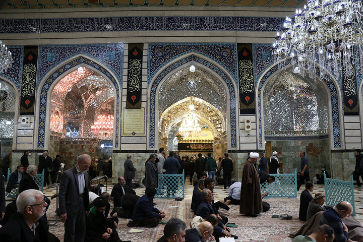 Photos: Mourning ceremony of Hazrat Khadija held at Hazrat Masoumeh holy shrine