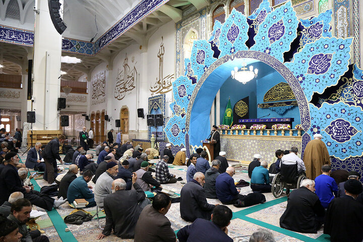 Photos: Mourning ceremony of Hazrat Khadija held at Hazrat Masoumeh holy shrine