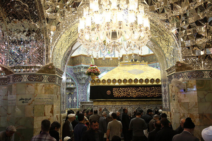 Photos: Mourning ceremony of Hazrat Khadija held at Hazrat Masoumeh holy shrine