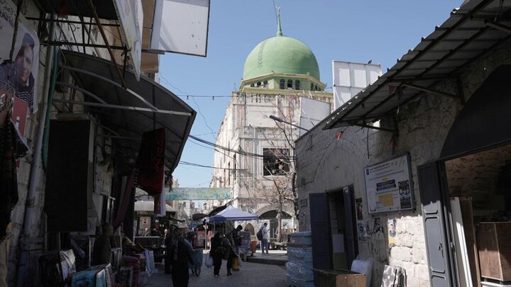 Photos: Repairing of Al-Nasr Mosque in Nablus