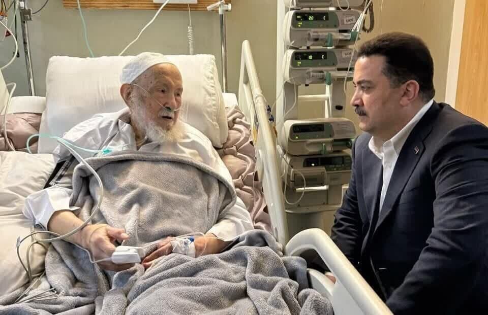 Iraqi PM visits Grand Ayat. Fayyad in hospital