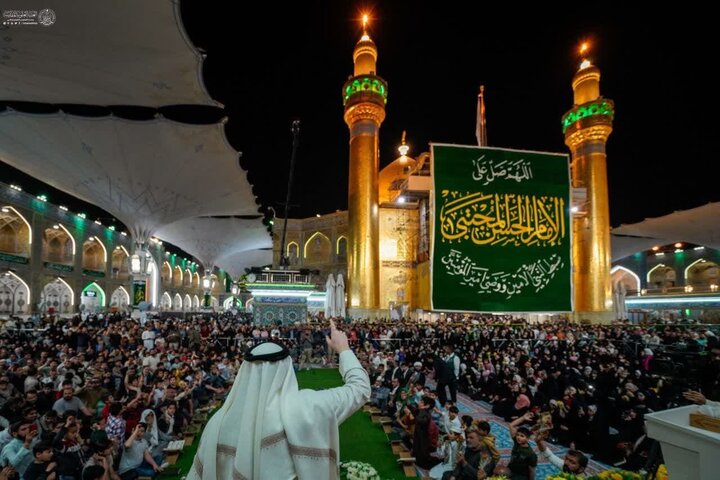 Photos: Imam Hasan birth anniversary held at Alavi holy shrine