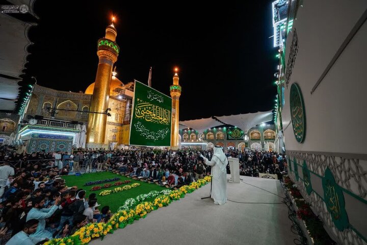 Photos: Imam Hasan birth anniversary held at Alavi holy shrine