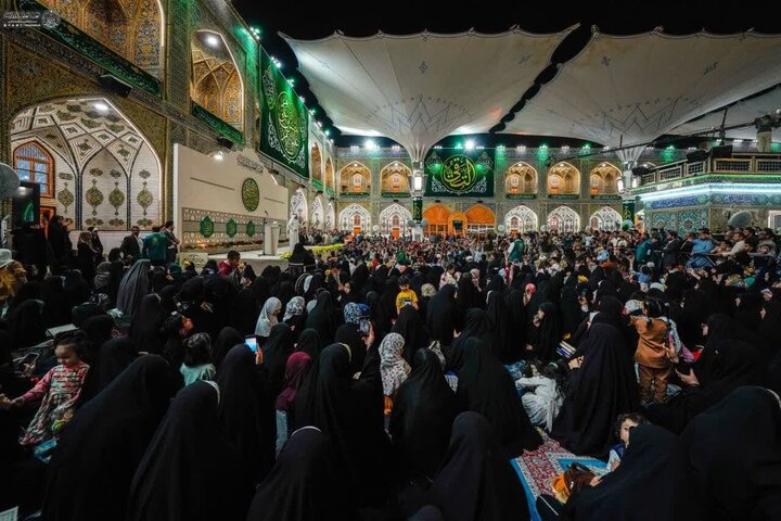 Photos: Imam Hasan birth anniversary held at Alavi holy shrine