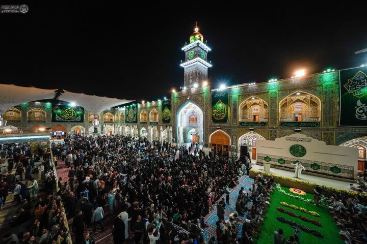 Photos: Imam Hasan birth anniversary held at Alavi holy shrine