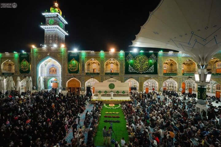 Photos: Imam Hasan birth anniversary held at Alavi holy shrine