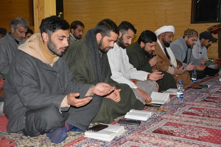 Blessed Dua Kamil ceremony held in Kashmir, India