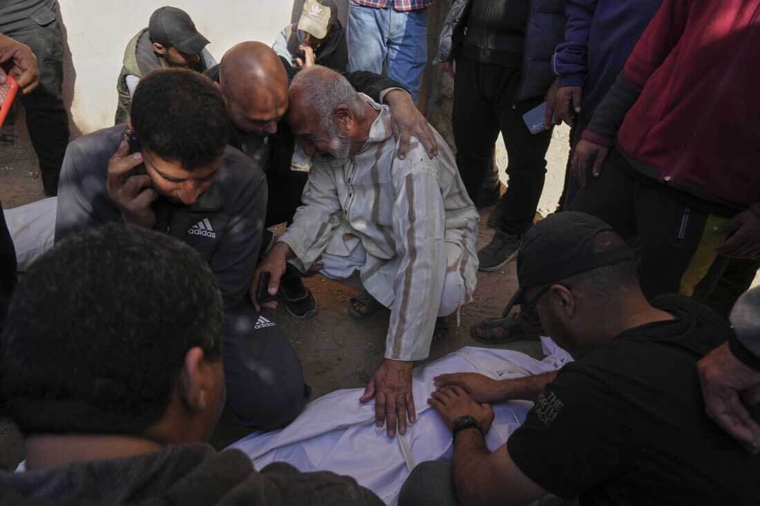 Israeli airstrike kills 9 Palestinians in northern Gaza, including 3 local journalists, medics