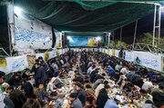 Photos: Mass iftar ceremony held at University of Kufa