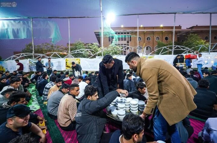 Photos: Mass iftar ceremony held at University of Kufa