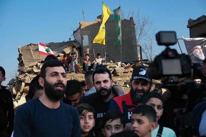 Photos: Iftar banquet in border town in southern Lebanon
