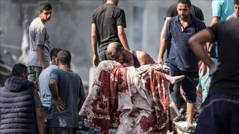 A Palestinian man and woman martyred in Israeli airstrike in Gaza