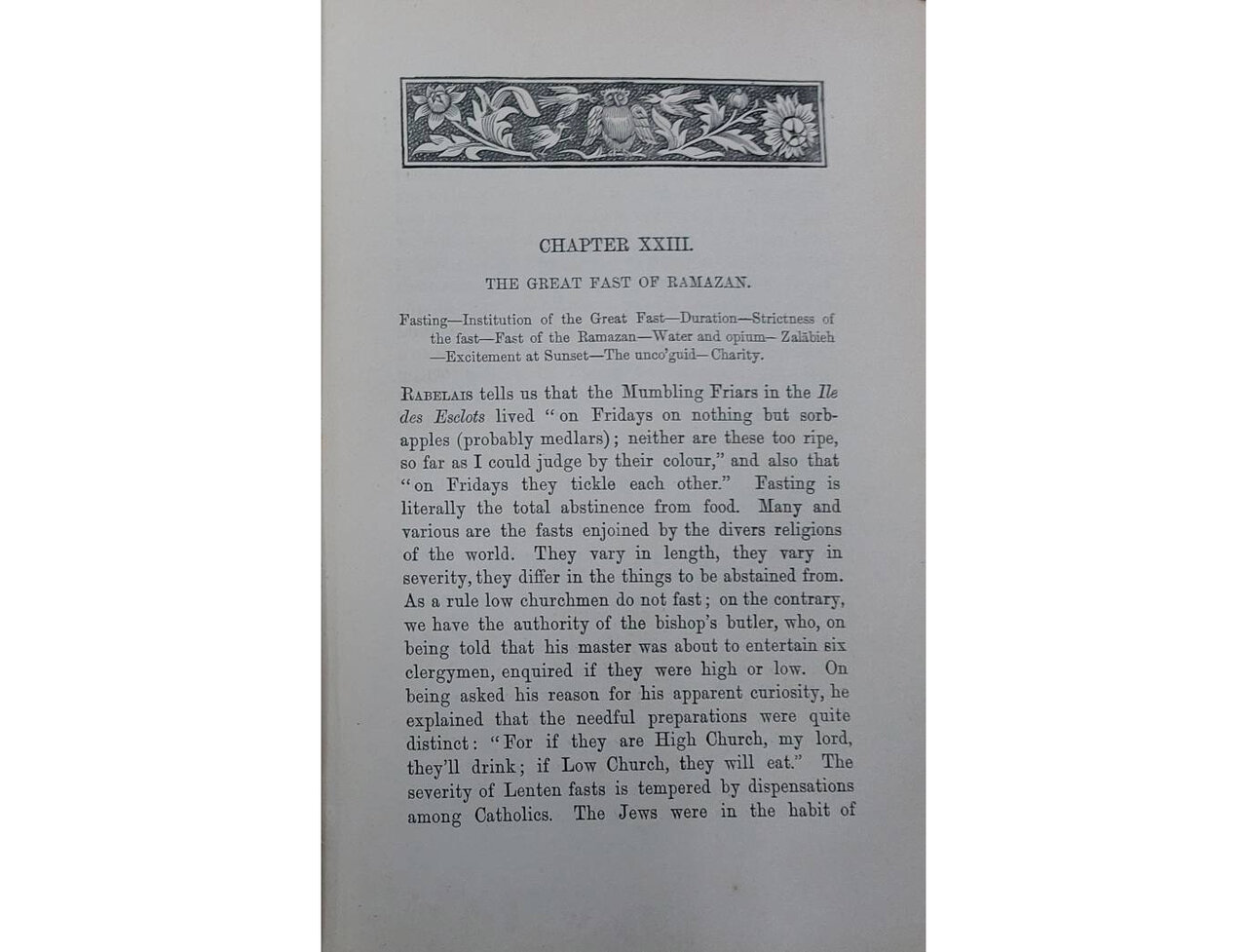 Ramadan through the lens of a 139-year-old English travelogue